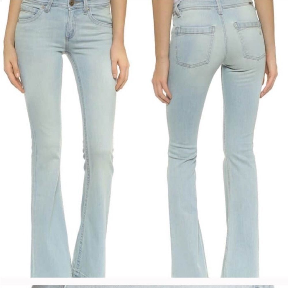DL1961 joy high rise flare dalloway D6